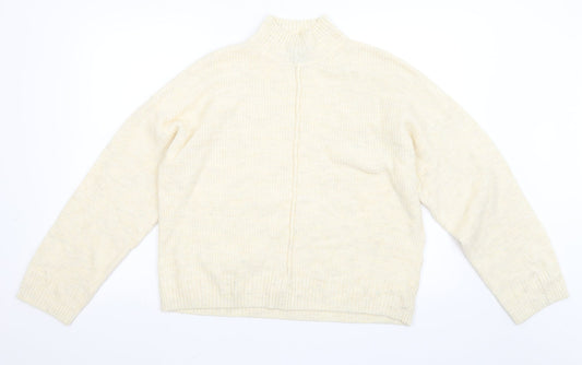 New Look Womens Ivory   Pullover Jumper Size L