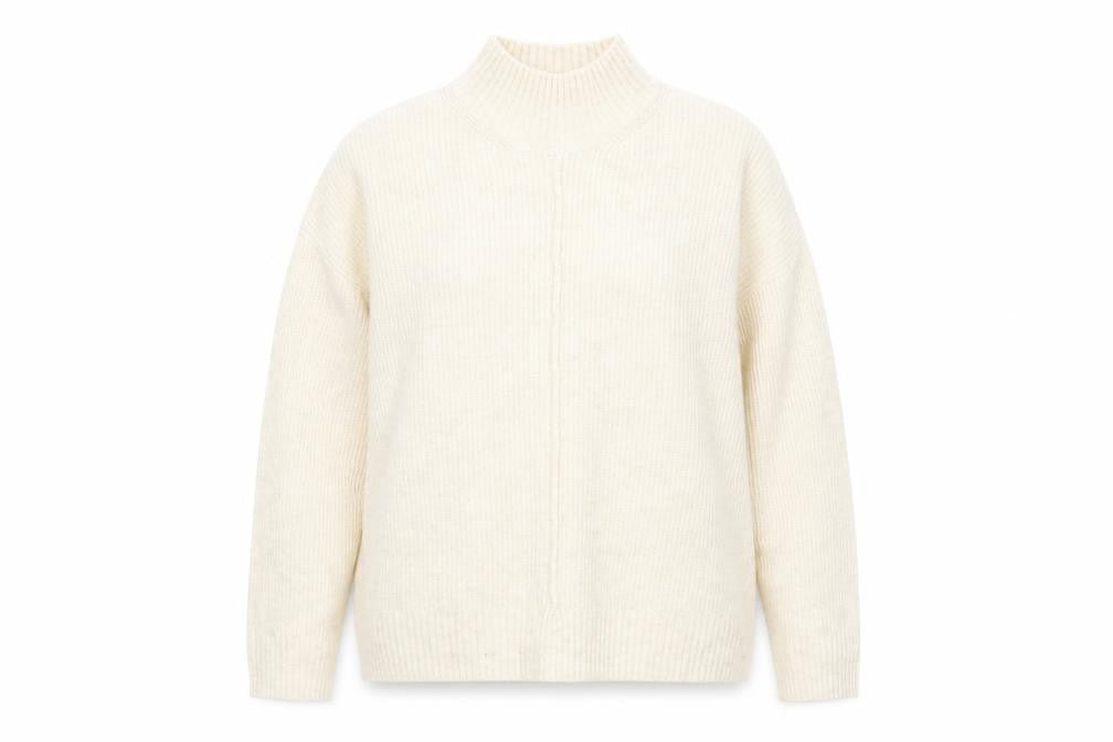 New Look Womens Ivory   Pullover Jumper Size L
