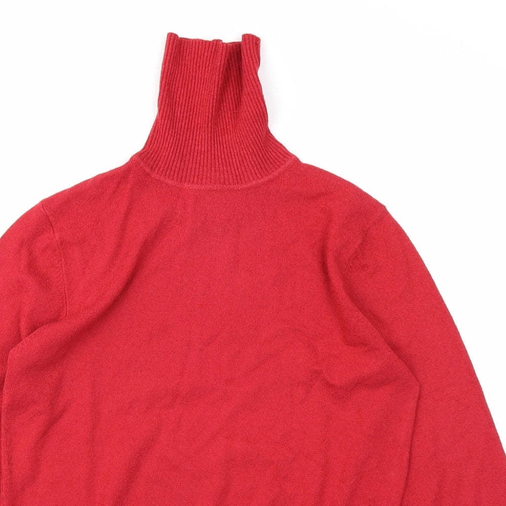 Filati Womens Red   Pullover Jumper Size M