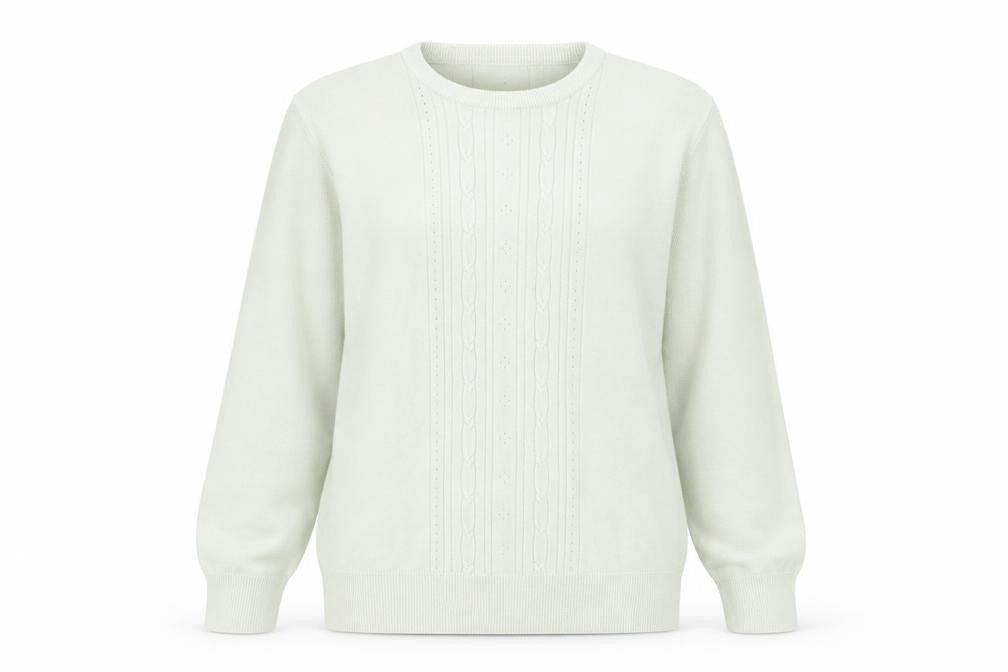 Akal Womens Green  Knit Pullover Jumper Size L