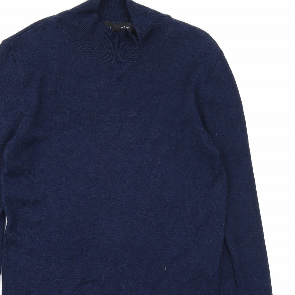 Atmosphere Womens Blue  Knit Pullover Jumper Size 8