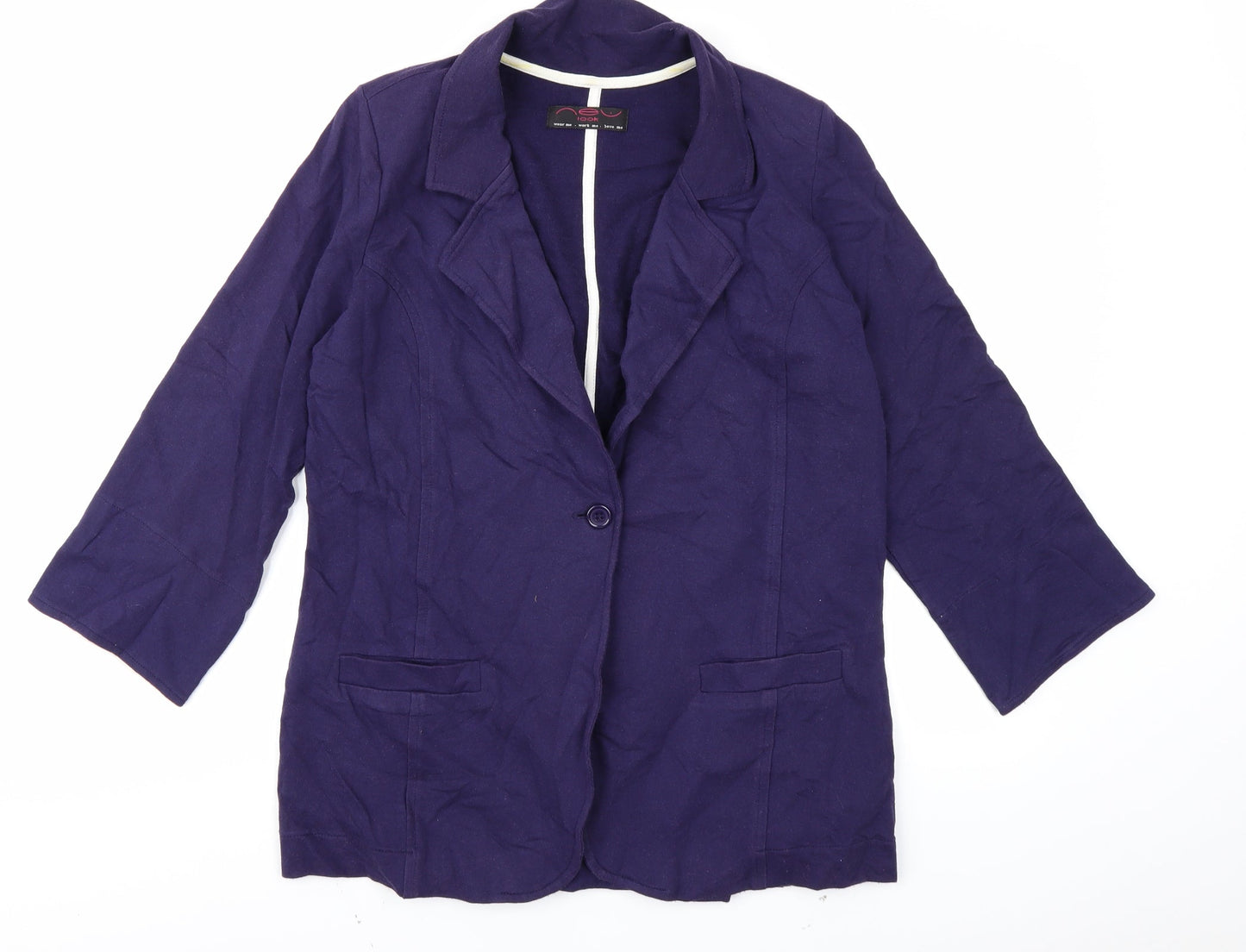 New Look Womens Blue   Jacket  Size 14