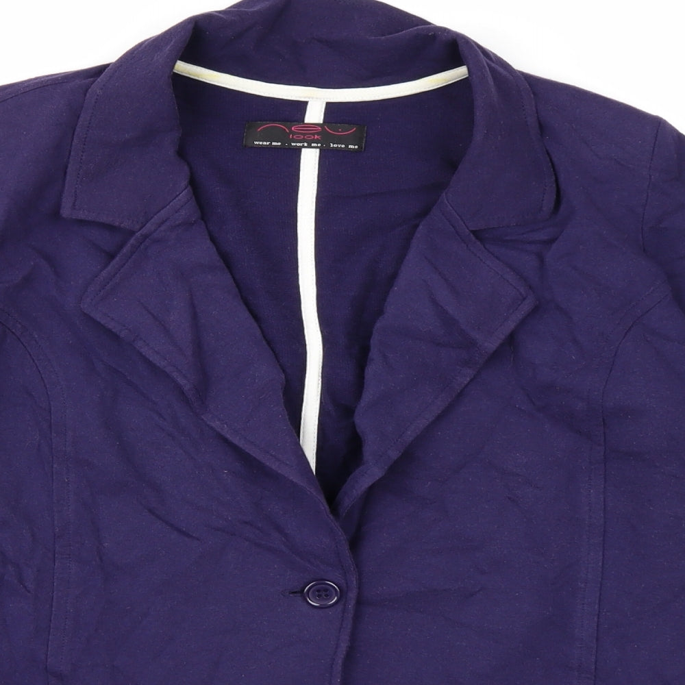 New Look Womens Blue   Jacket  Size 14