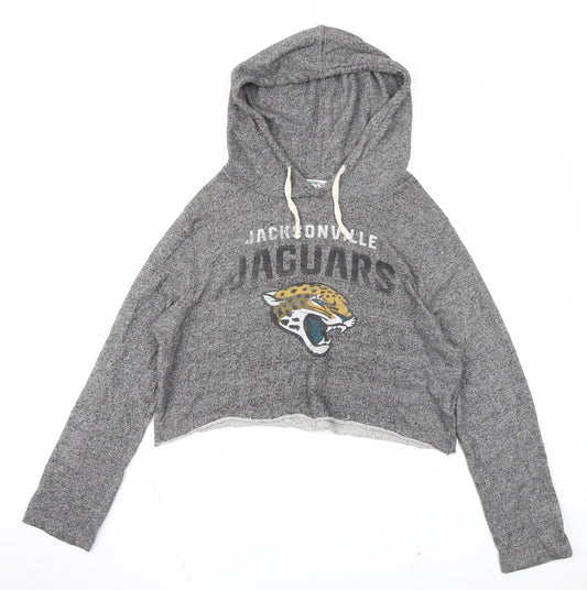 Topshop Womens Grey   Pullover Hoodie Size 10