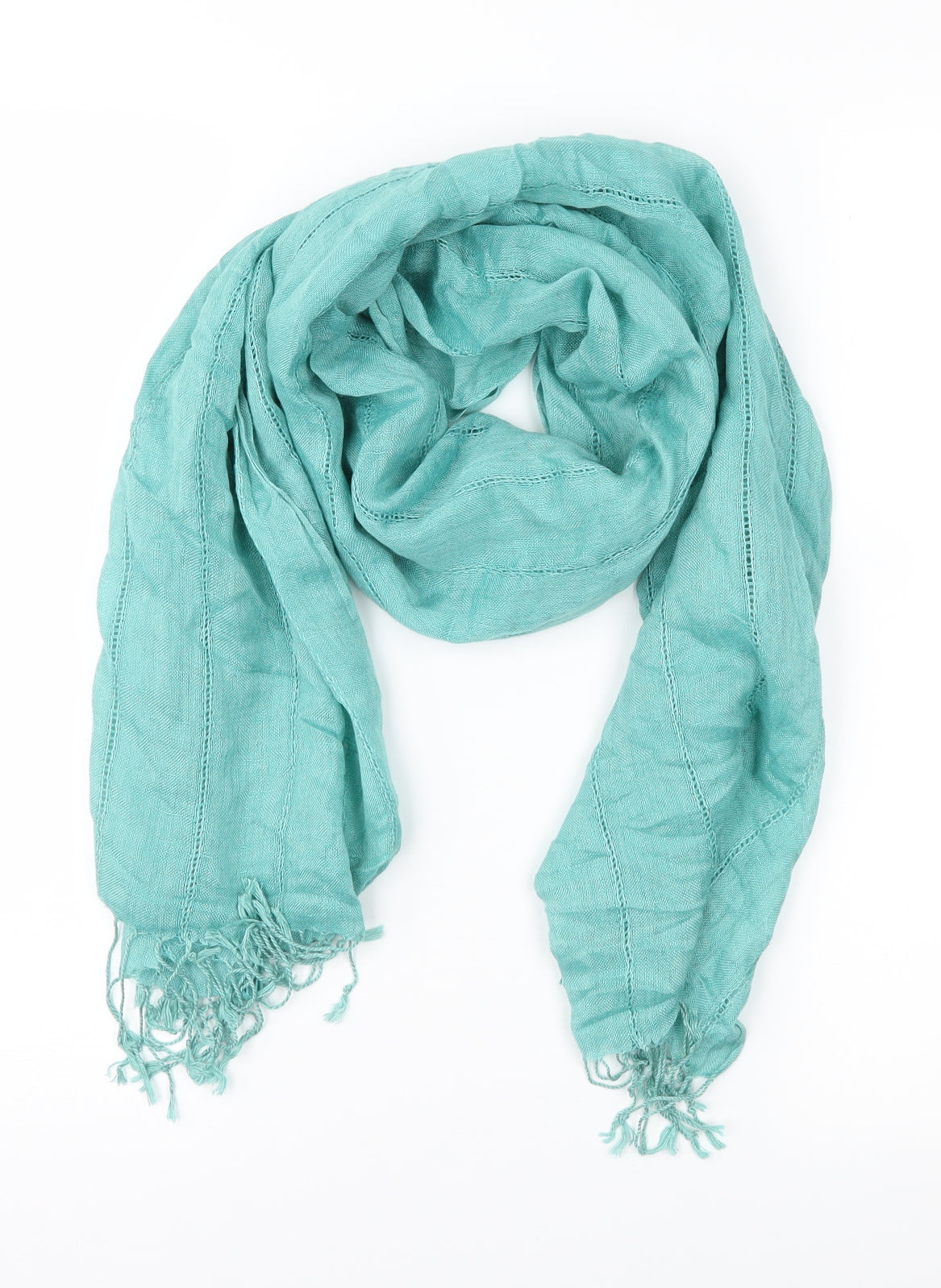 Preworn Womens Green    Scarf
