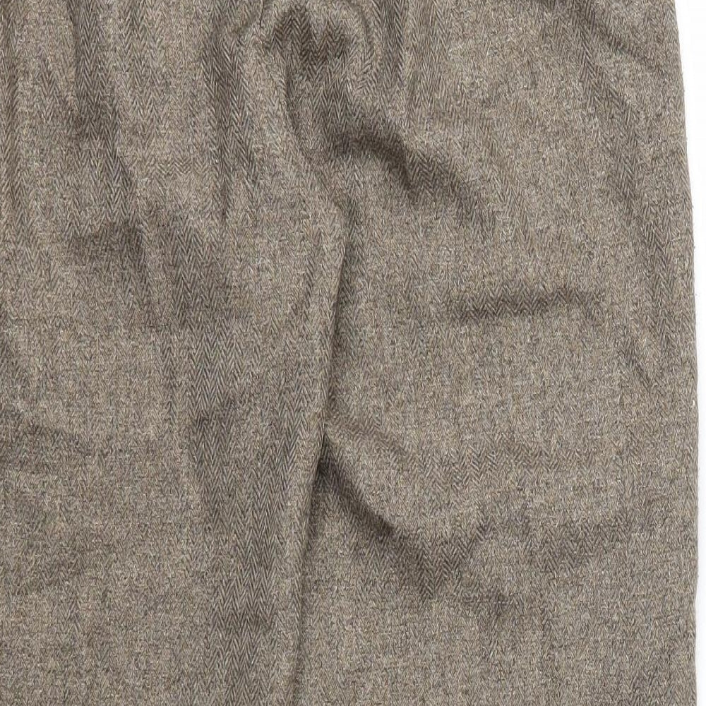 Preworn Womens Brown   Trousers  Size 16 L25 in