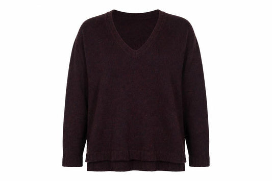 Next Womens Purple  Knit Pullover Jumper Size 10