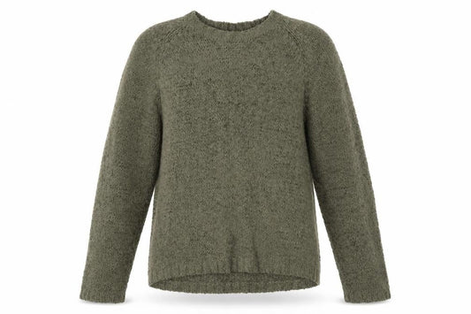 SAND Womens Green  Knit Pullover Jumper Size XL