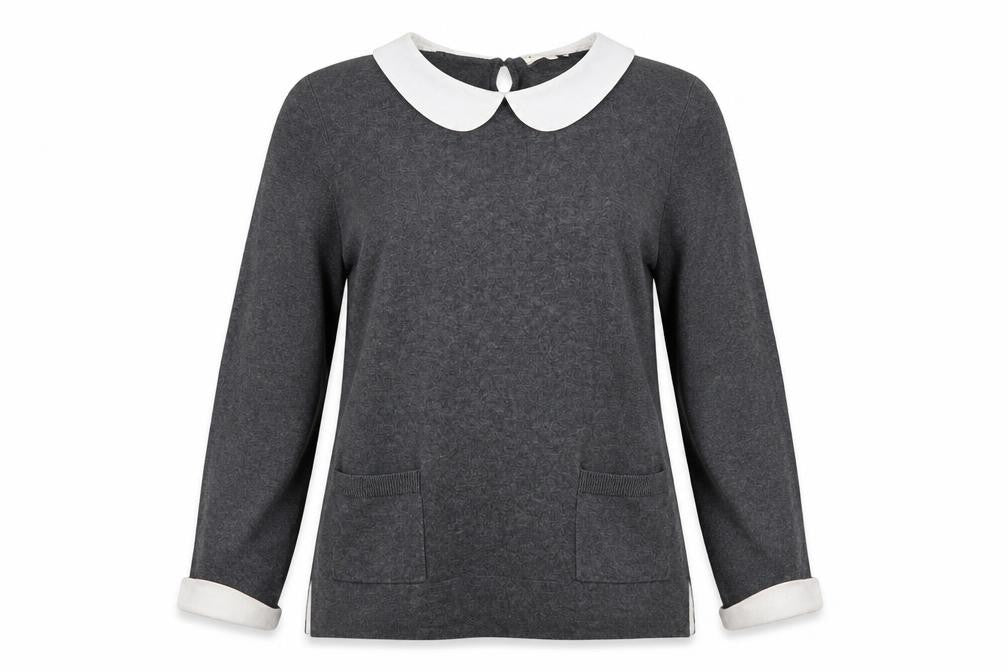 Papaya Womens Grey   Pullover Jumper Size 10