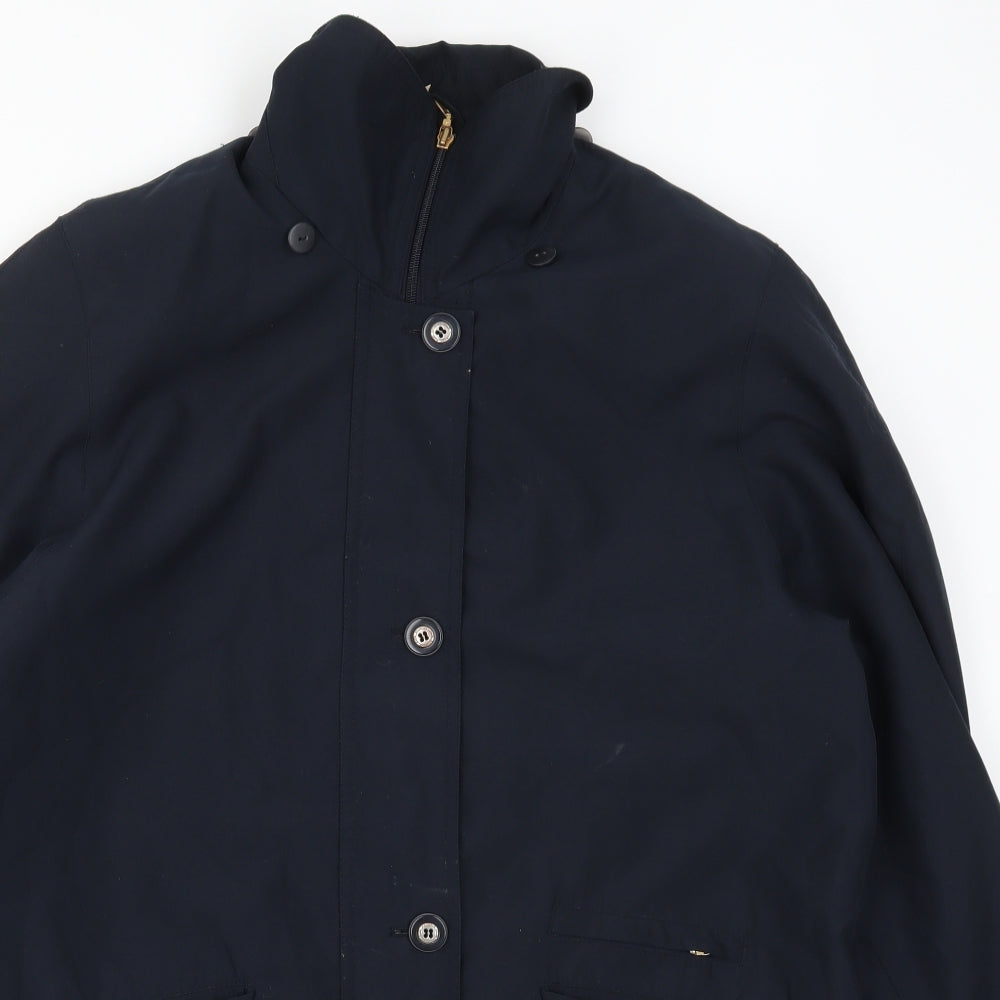Summer Style Womens Blue   Overcoat Coat Size 14