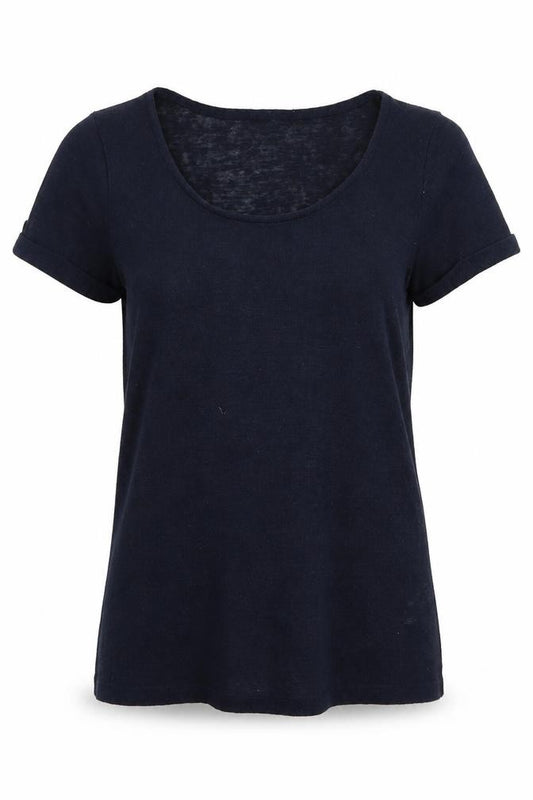 Per Una Womens Blue   Basic T-Shirt Size 12