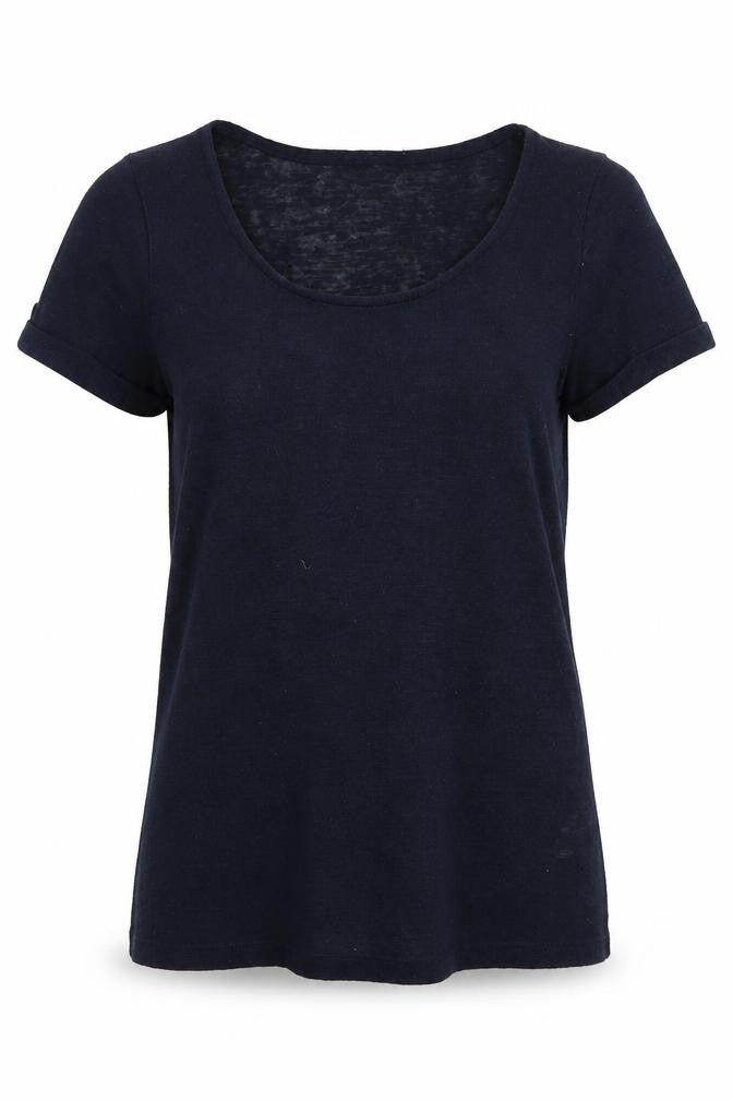 Per Una Womens Blue   Basic T-Shirt Size 12