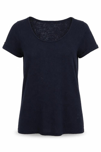 Per Una Womens Blue   Basic T-Shirt Size 12