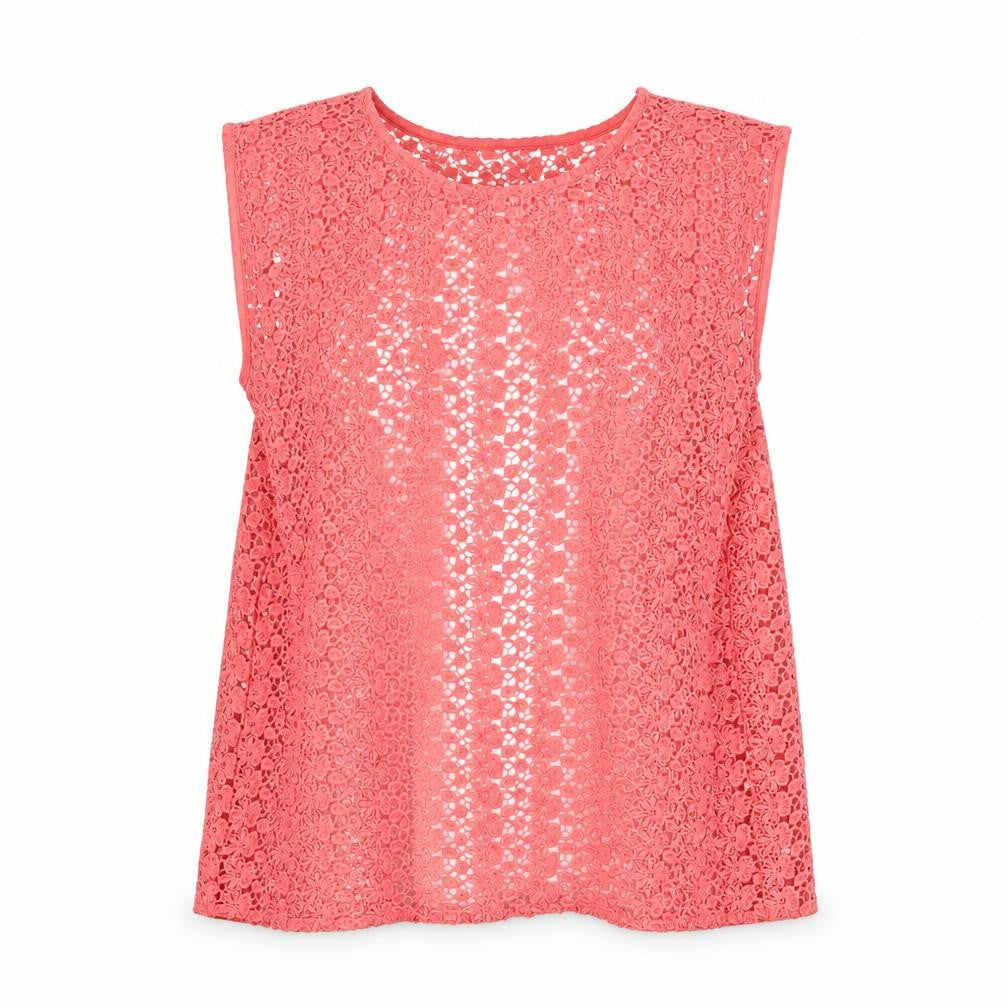 Papaya Womens Pink Floral  Basic T-Shirt Size 10