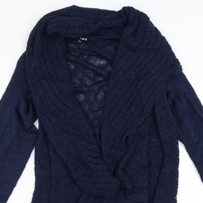 Casamia Womens Blue Cardigan Jumper Size M