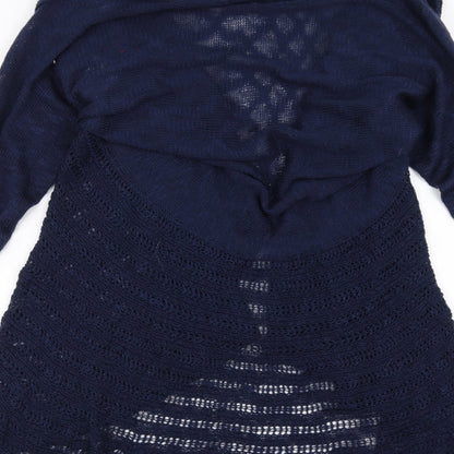 Casamia Womens Blue Cardigan Jumper Size M