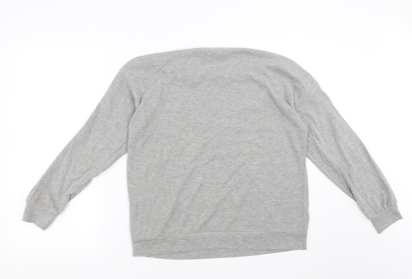 FOREVER 21 Womens Grey   Pullover Sweatshirt Size M  - sundays