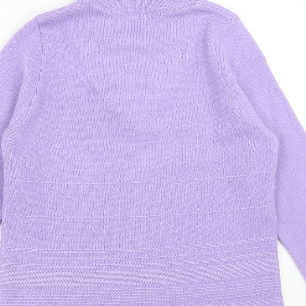 Preworn Womens Purple   Pullover Jumper Size S