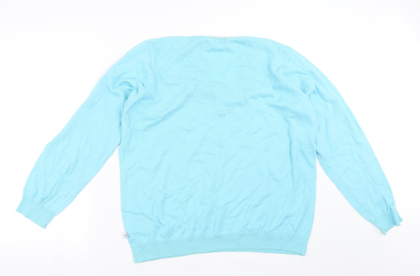 One Up Golf Womens Blue   Pullover Jumper Size XL