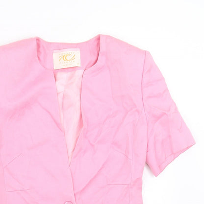 Country Casuals Womens Pink   Jacket Suit Jacket Size 8