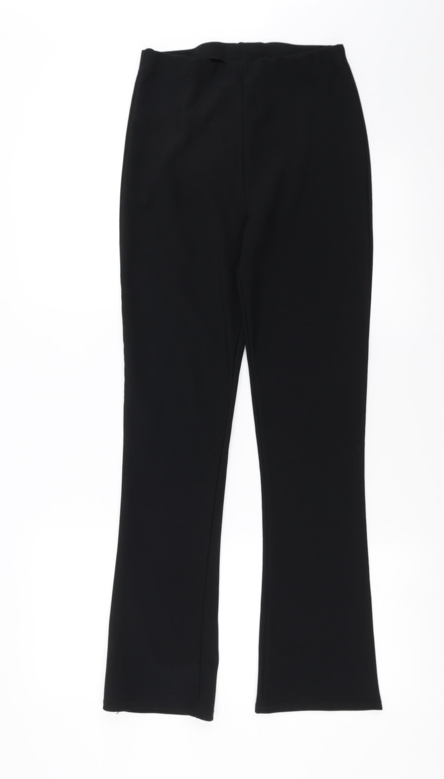 Preworn Womens Black   Trousers  Size 8 L30 in