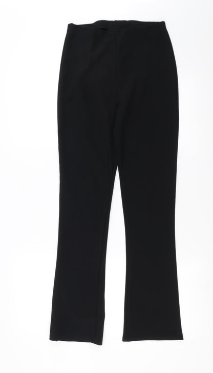 Preworn Womens Black   Trousers  Size 8 L30 in