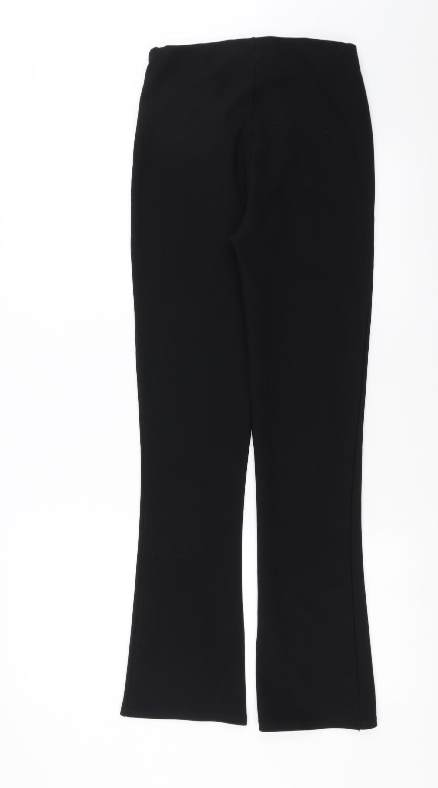 Preworn Womens Black   Trousers  Size 8 L30 in