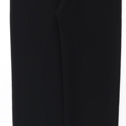 Preworn Womens Black   Trousers  Size 8 L30 in