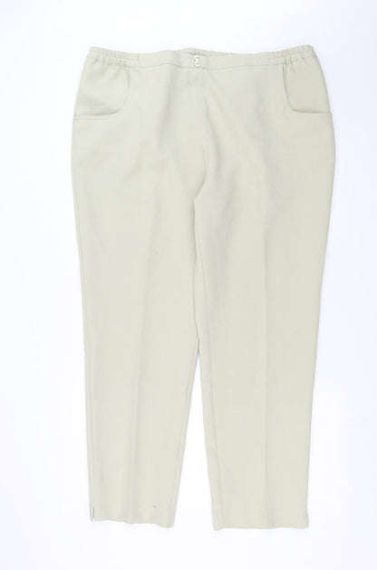 Special Collection Womens Green   Trousers  Size 20 L29 in