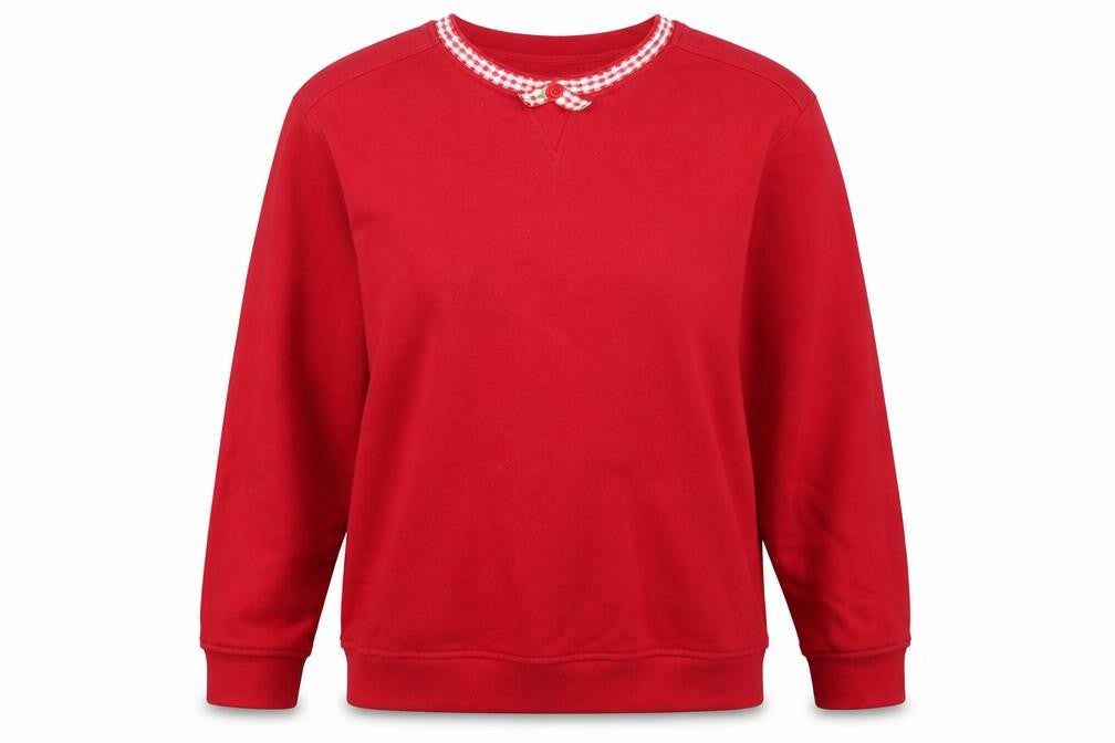 Karen Scott Womens Red   Pullover Jumper Size M