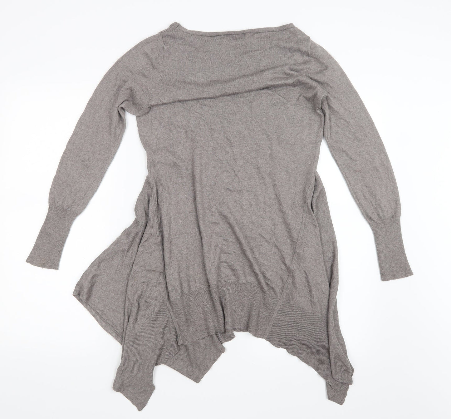 Marks and Spencer Womens Brown  Knit Pullover Jumper Size 8