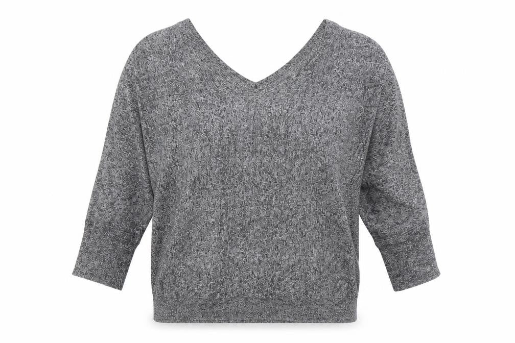TU Womens Grey   Basic Blouse Size 12