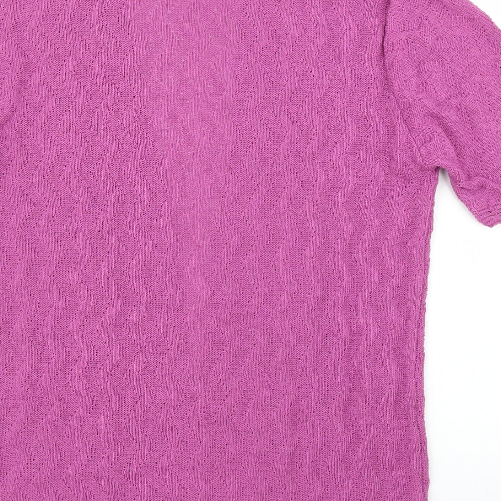 ME Womens Purple   Cardigan Jumper Size M