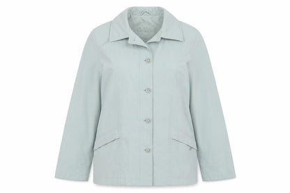 Klassik Womens Green   Overcoat Jacket Size L
