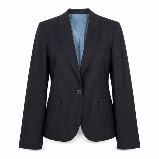 BESSINI Womens Black   Jacket Blazer Size 10