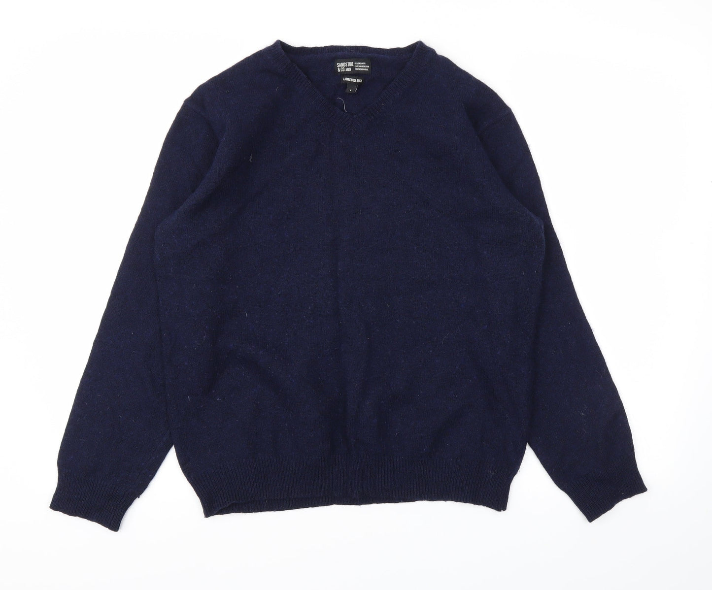 Sandstone & Co Mens Blue   Pullover Sweatshirt Size L