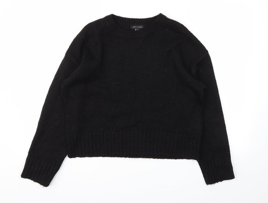 New Look Womens Black   Pullover Jumper Size S