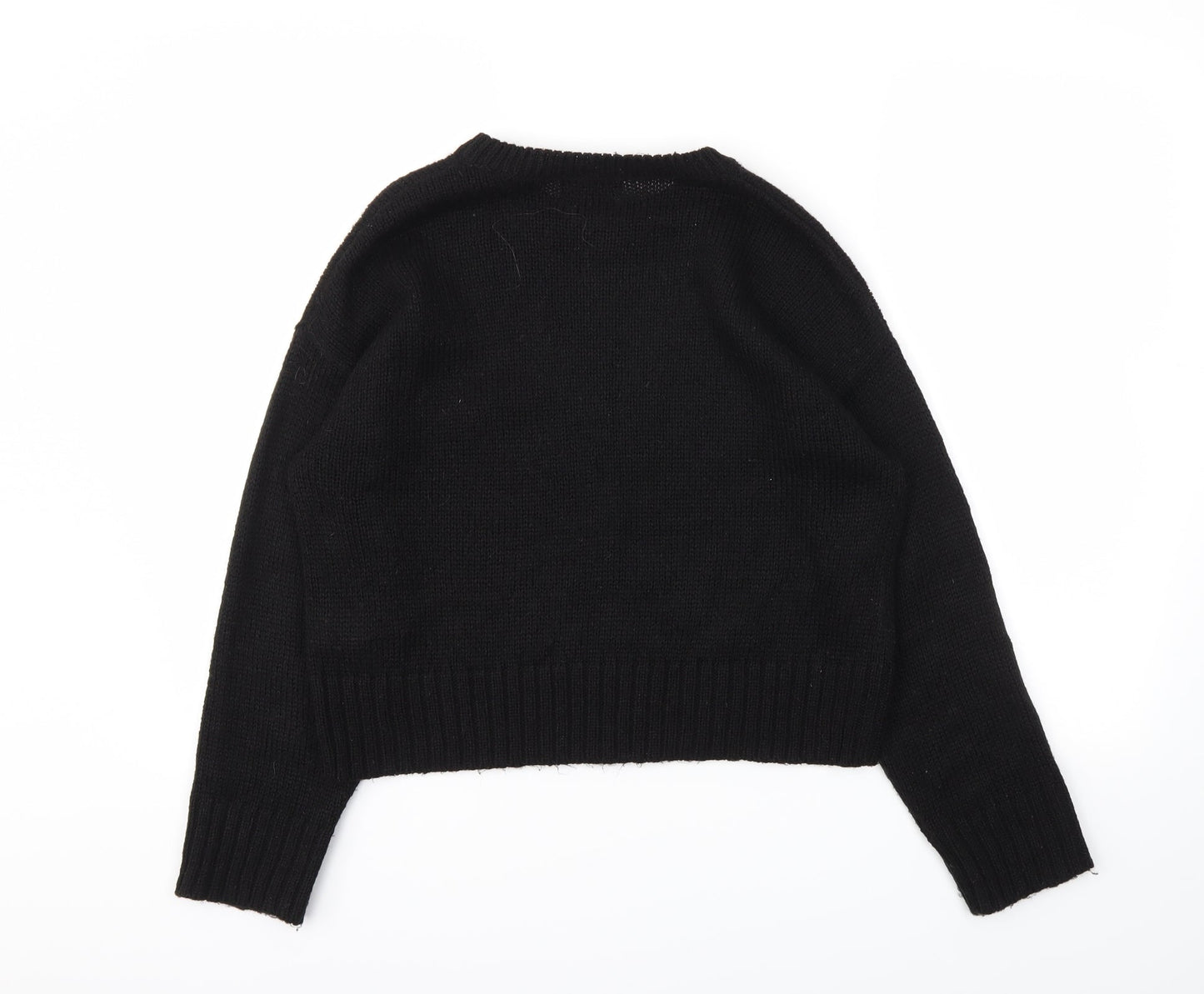 New Look Womens Black   Pullover Jumper Size S
