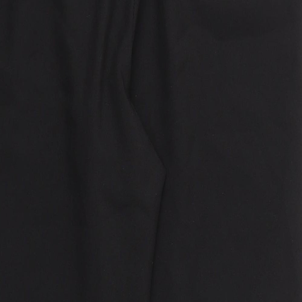 BM Womens Black   Trousers  Size 16 L23 in - Stretch waistband