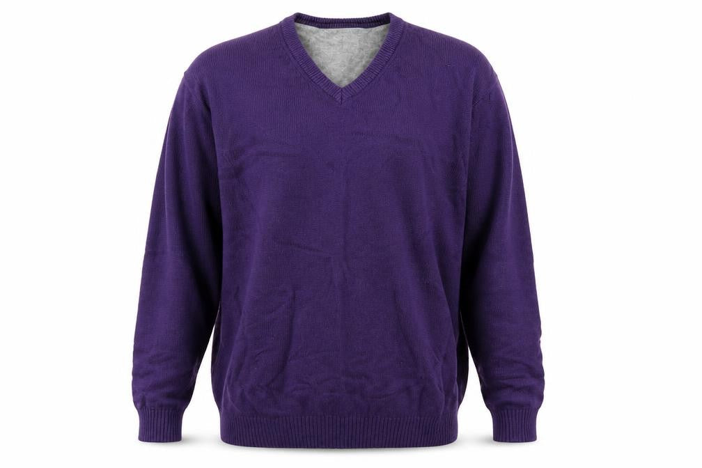 Maine Mens Purple   Pullover Sweatshirt Size L