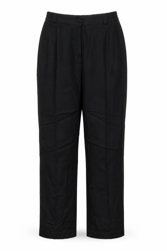 Primeur Womens Black   Dress Pants Trousers Size 12 L28 in
