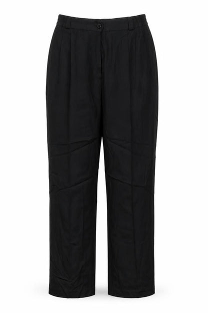 Primeur Womens Black   Dress Pants Trousers Size 12 L28 in