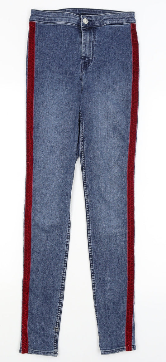 Divided Womens Blue   Skinny Jeans Size 6 L29 in
