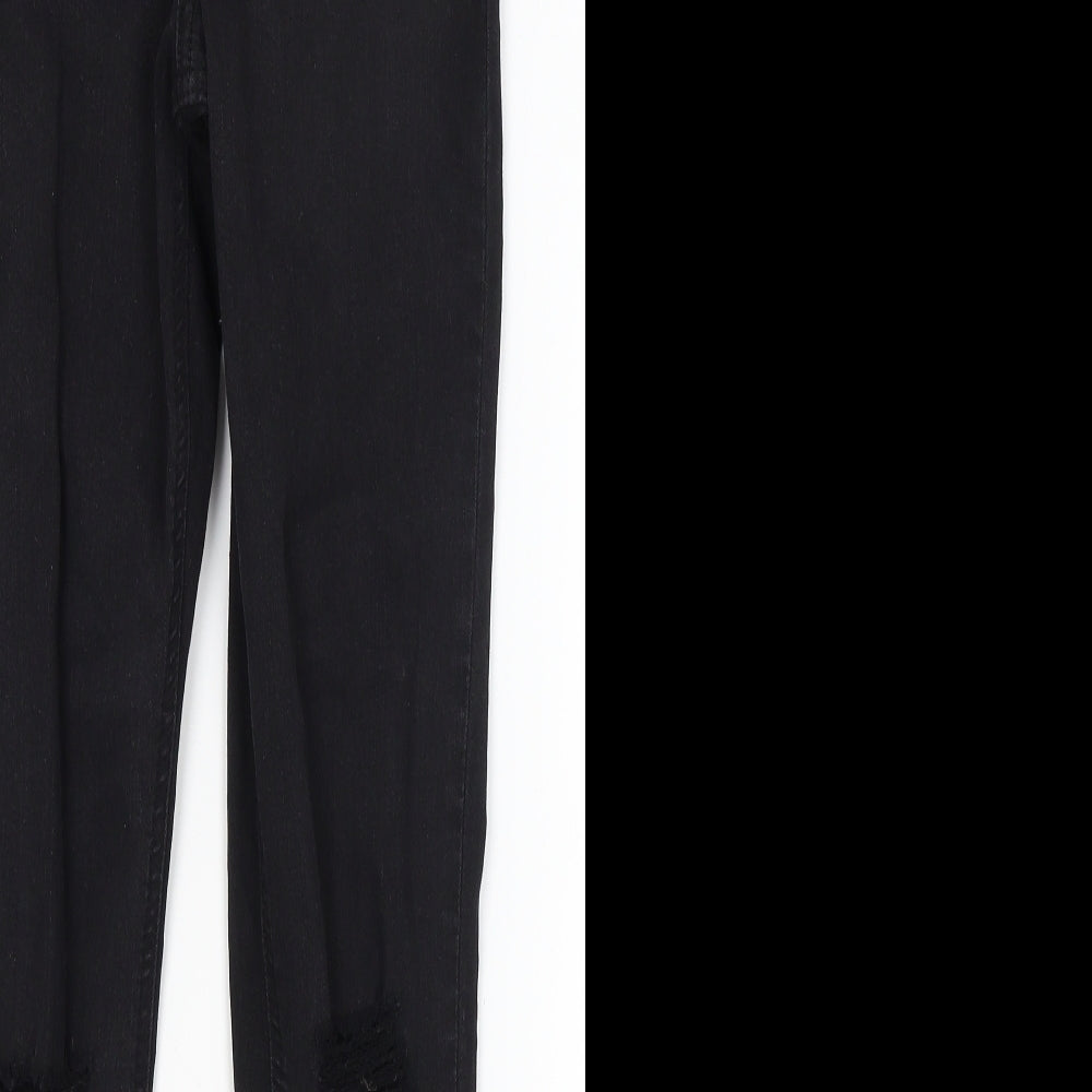 Topshop Mens Black   Skinny Jeans Size 26 in L27 in