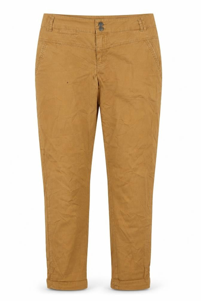 Pimkie Womens Brown   Chino Trousers Size 8 L27 in