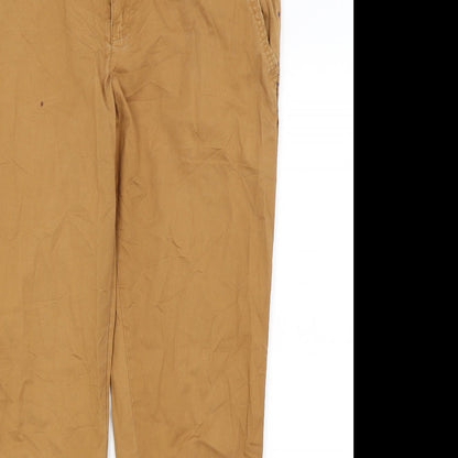 Pimkie Womens Brown   Chino Trousers Size 8 L27 in