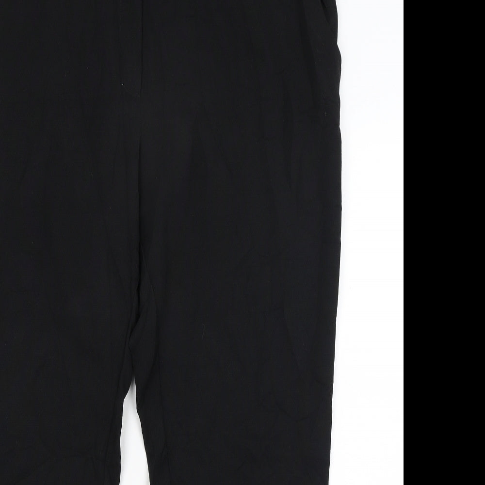 Very  Womens Black   Dress Pants Trousers Size 18 L28.5 in
