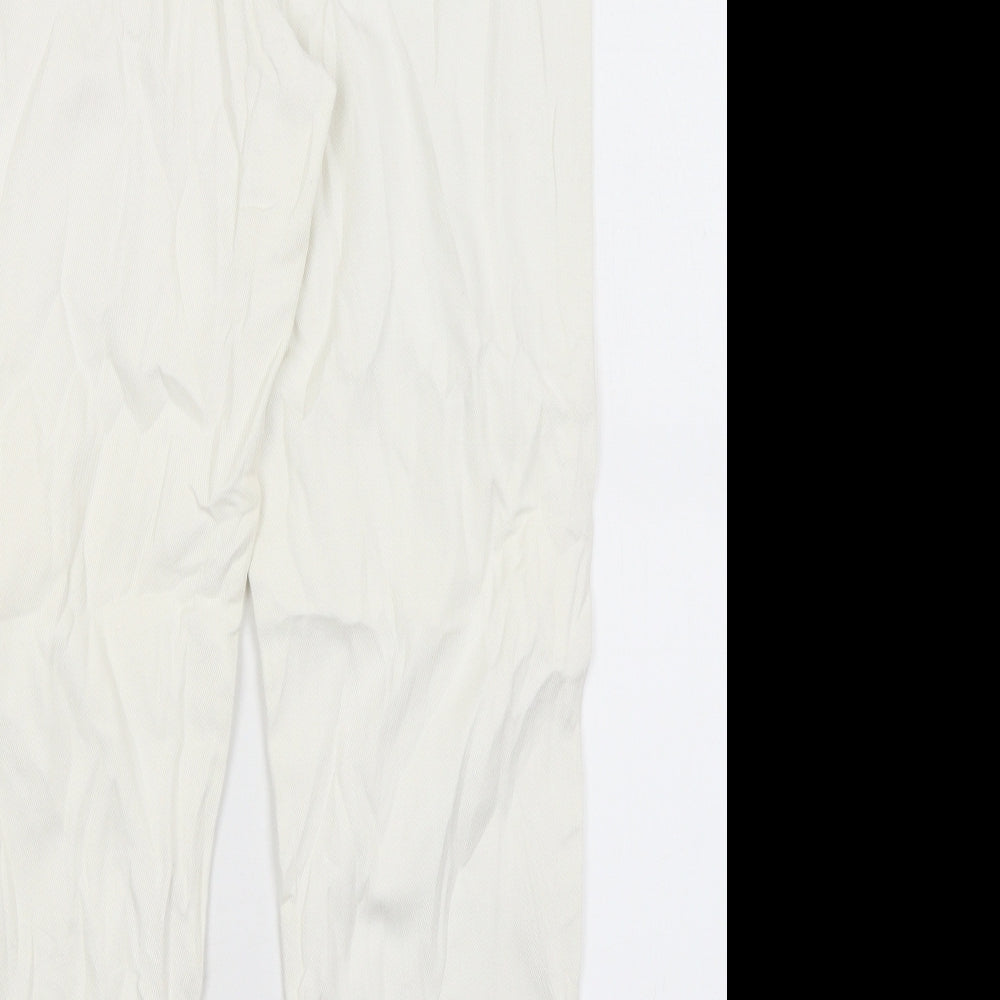 Preworn Womens White   Straight Jeans Size 12 L26 in