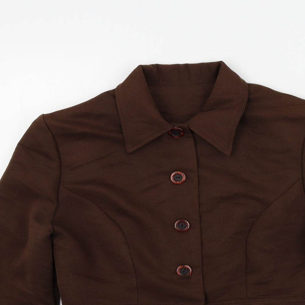 paraqon Womens Brown   Jacket  Size 10