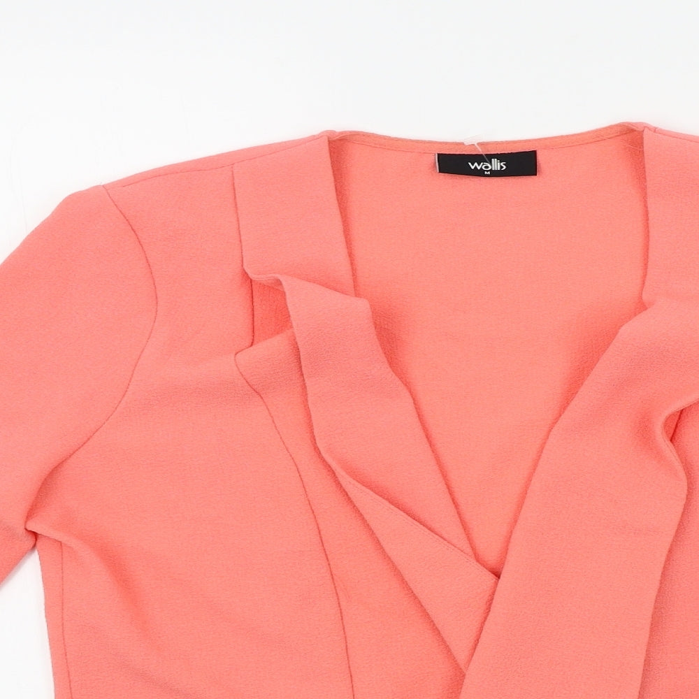 Wallis Womens Orange   Jacket  Size M